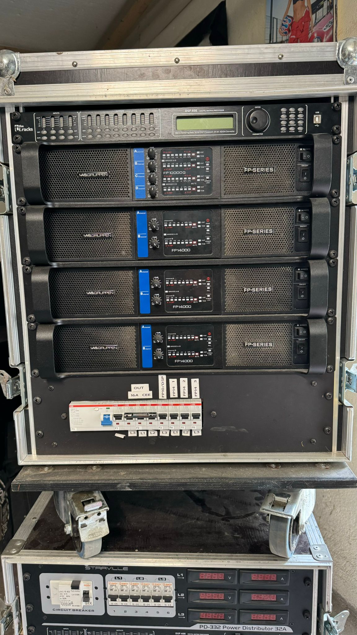 90kW Pack aufgebaut auf der Klangfestung 2024